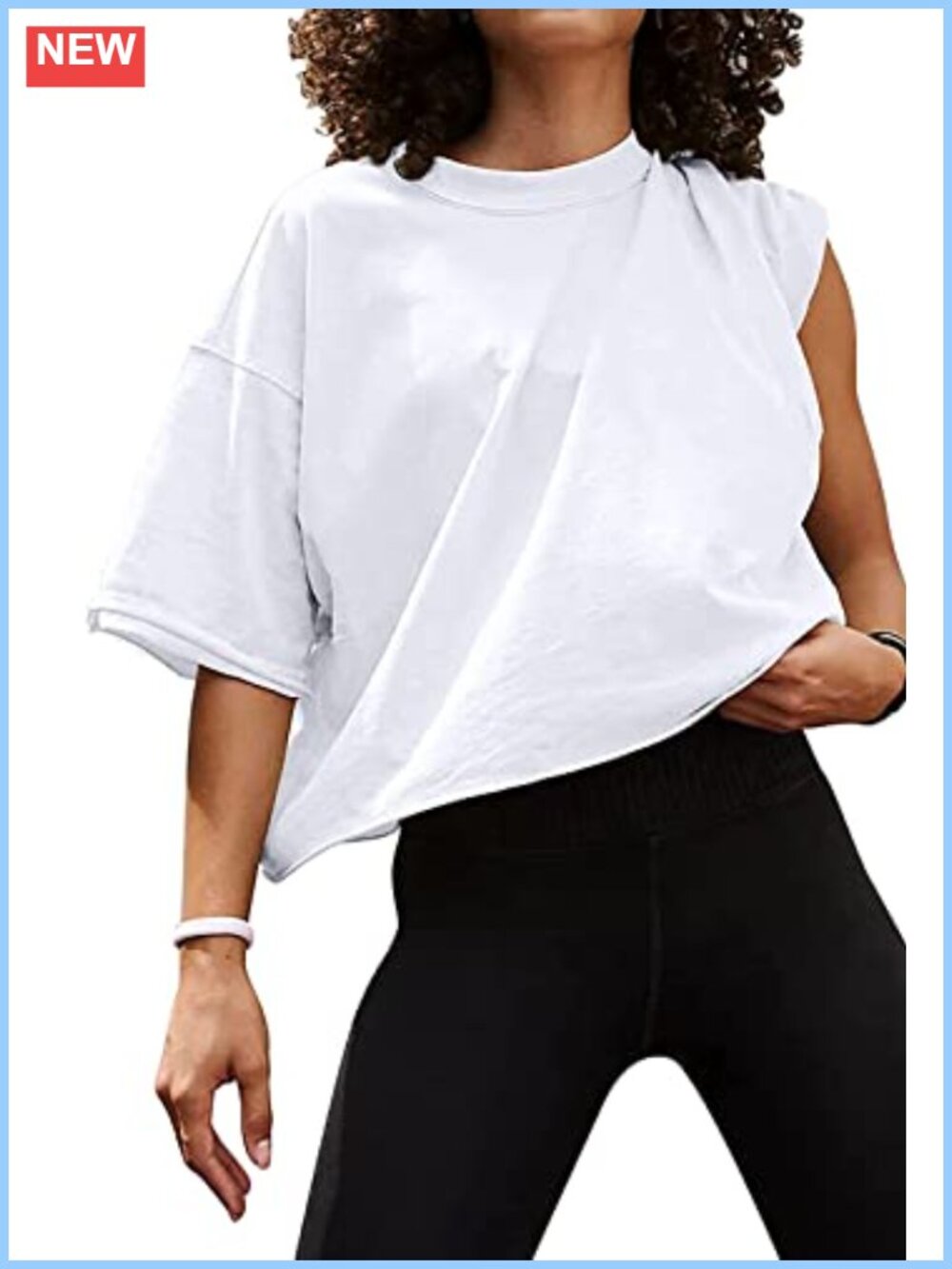 Women's Crop Top Cotton Blend Short Sleeve Athletic Yoga Running Tee